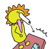 Lion one day of "Mafumafu" sticker #12183781