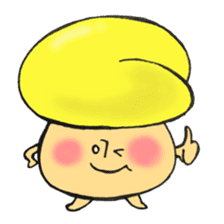 Various face, Mr. firewood mushroom, 4. sticker #12184157