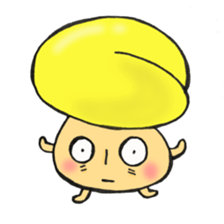 Various face, Mr. firewood mushroom, 4. sticker #12184159