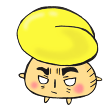 Various face, Mr. firewood mushroom, 4. sticker #12184160