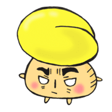 Various face, Mr. firewood mushroom, 4. sticker #12184160