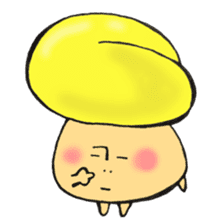 Various face, Mr. firewood mushroom, 4. sticker #12184161