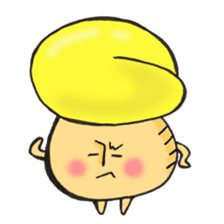 Various face, Mr. firewood mushroom, 4. sticker #12184165