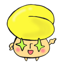 Various face, Mr. firewood mushroom, 4. sticker #12184166