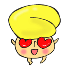 Various face, Mr. firewood mushroom, 4. sticker #12184167