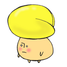 Various face, Mr. firewood mushroom, 4. sticker #12184172