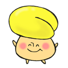 Various face, Mr. firewood mushroom, 4. sticker #12184176