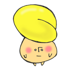 Various face, Mr. firewood mushroom, 4. sticker #12184177