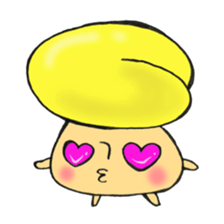 Various face, Mr. firewood mushroom, 4. sticker #12184182