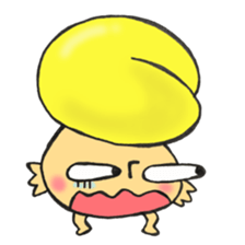 Various face, Mr. firewood mushroom, 4. sticker #12184183