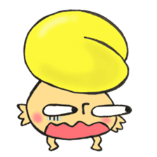 Various face, Mr. firewood mushroom, 4. sticker #12184183