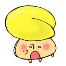 Various face, Mr. firewood mushroom, 4. sticker #12184185