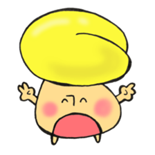 Various face, Mr. firewood mushroom, 4. sticker #12184189