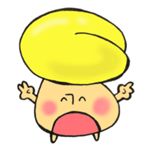 Various face, Mr. firewood mushroom, 4. sticker #12184189