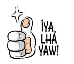 Katro-Si Kucing Retro sticker #12184299