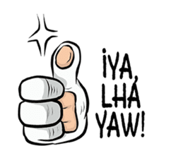 Katro-Si Kucing Retro sticker #12184299