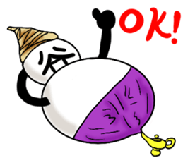 Tanimaru uncle Lamp Genie sticker #12185555