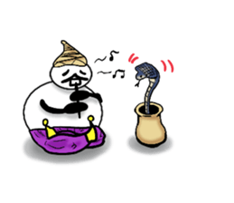 Tanimaru uncle Lamp Genie sticker #12185560