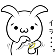 rabbit 5 sticker #12185750