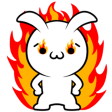 rabbit 5 sticker #12185770