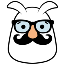 rabbit 5 sticker #12185776