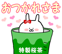 Name Sticker Sakura-chan can be used sticker #12186115