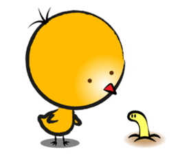 Three hair chick sticker #12186470