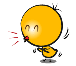 Three hair chick sticker #12186471