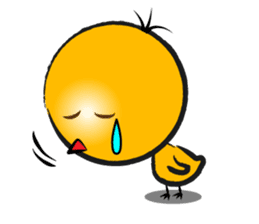 Three hair chick sticker #12186473