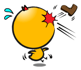 Three hair chick sticker #12186477