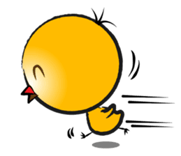 Three hair chick sticker #12186478