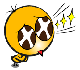 Three hair chick sticker #12186482