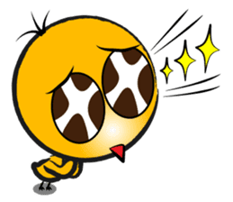 Three hair chick sticker #12186482