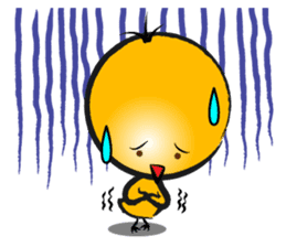 Three hair chick sticker #12186485