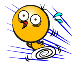 Three hair chick sticker #12186487