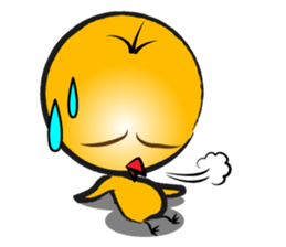 Three hair chick sticker #12186490