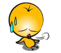 Three hair chick sticker #12186490