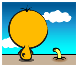 Three hair chick sticker #12186495