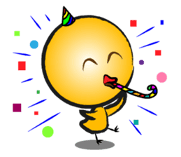 Three hair chick sticker #12186496