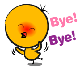 Three hair chick sticker #12186509