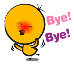 Three hair chick sticker #12186509