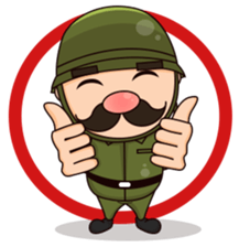 Nonoy the Soldier sticker #12186672