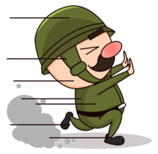 Nonoy the Soldier sticker #12186677