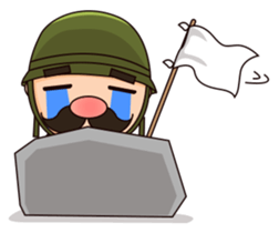 Nonoy the Soldier sticker #12186684