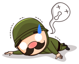 Nonoy the Soldier sticker #12186685