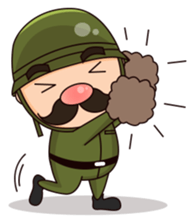 Nonoy the Soldier sticker #12186686