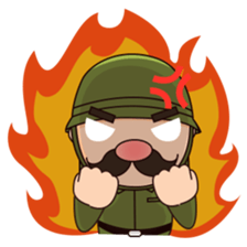 Nonoy the Soldier sticker #12186690