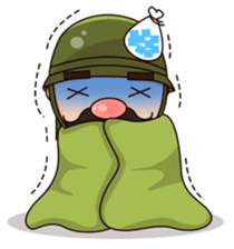 Nonoy the Soldier sticker #12186692