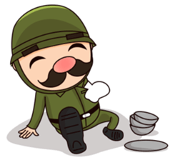 Nonoy the Soldier sticker #12186693