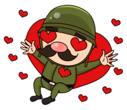 Nonoy the Soldier sticker #12186694